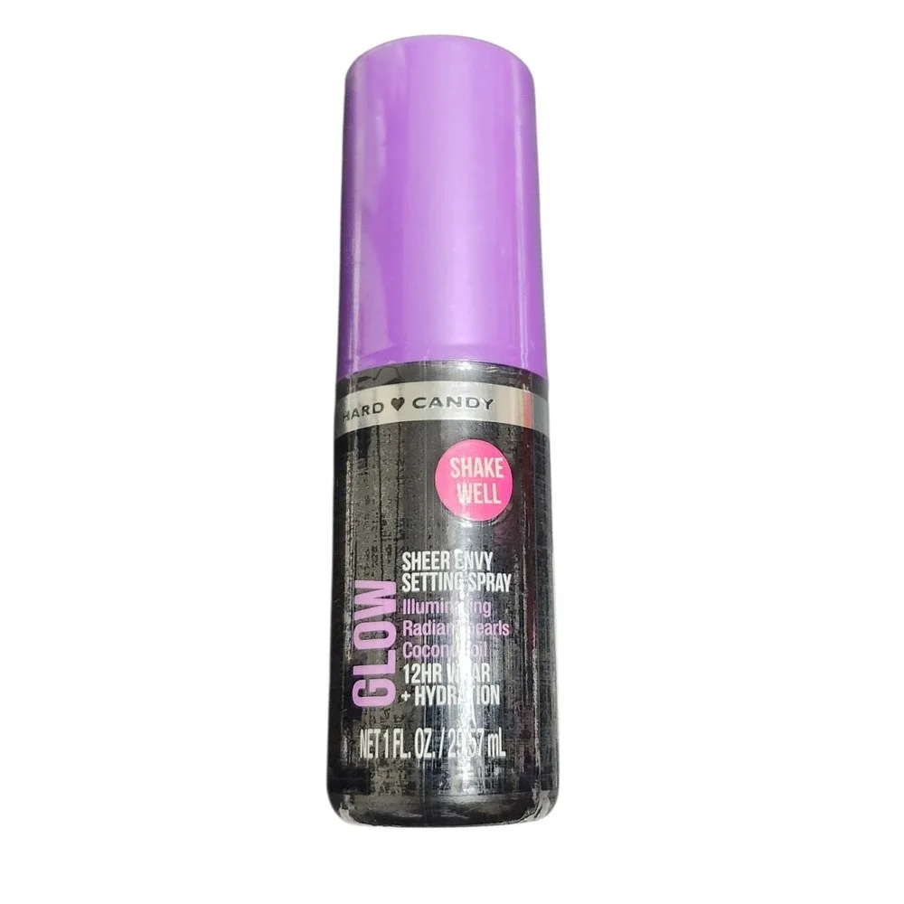 Hard Candy Sheer Envy Glow Setting Spray Illuminating 12HR Wear‎ Hydration 1oz